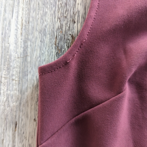 Aritzia Babaton Morath Turtleneck Sleeveless Blouse Mauve Women's Small - Picture 8 of 9